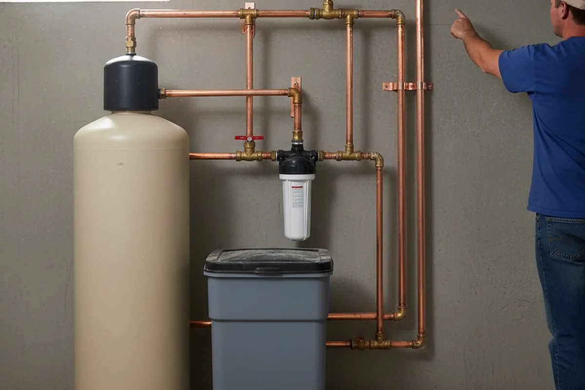 Whole-house water treatment system installed in Davenport